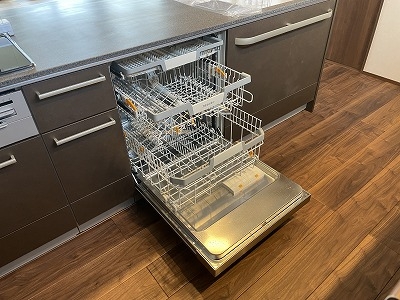 トクラス Berryにミーレ食洗機60㎝タイプを取り付けました